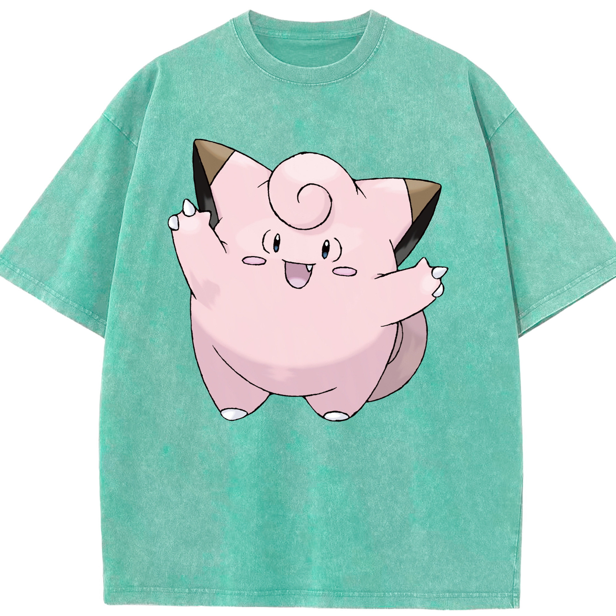 （画像用） ポケットモンスター Pokémon 綿100% ヴィンテージ風 半袖Tシャツ（フロントプリント）